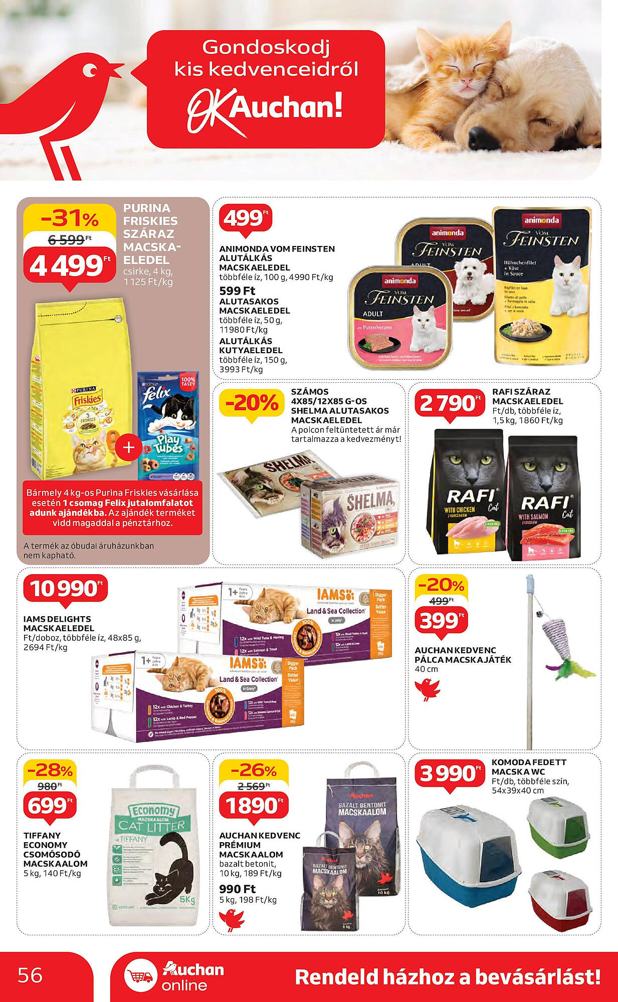 Auchan akciós újság hét 19 Oldal 56
