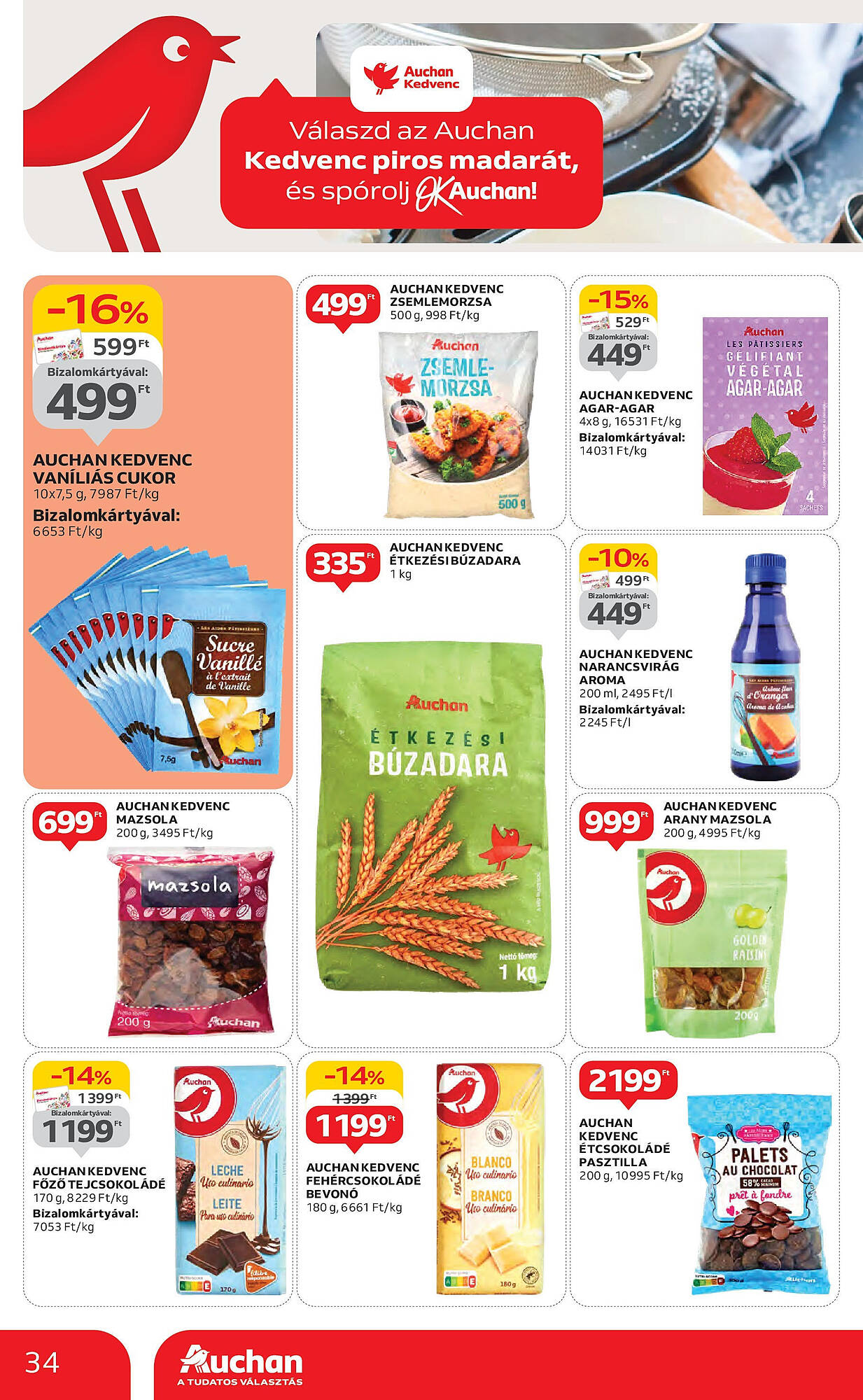 Auchan akciós újság hét 19 Oldal 34