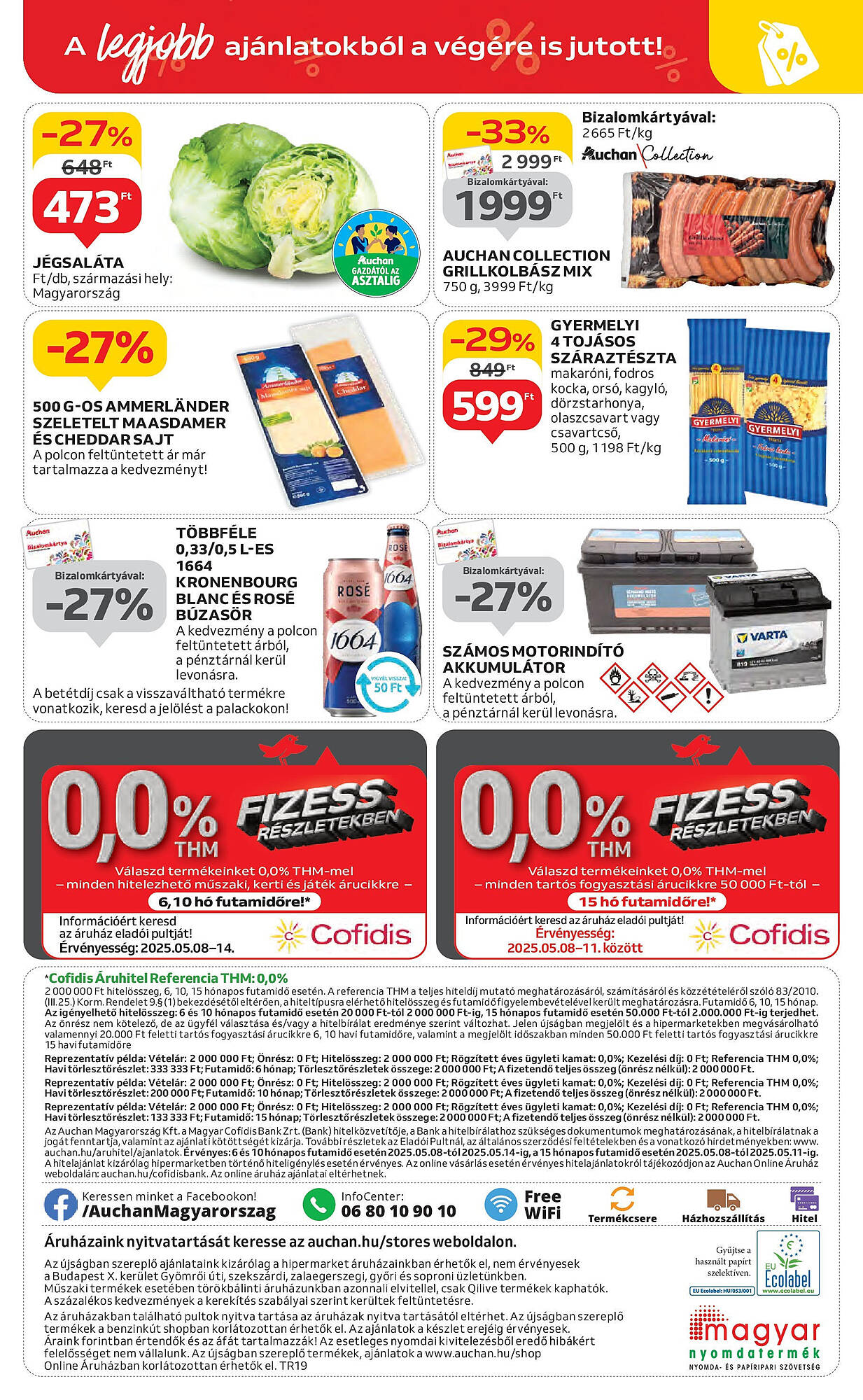 Auchan akciós újság hét 19 Oldal 58
