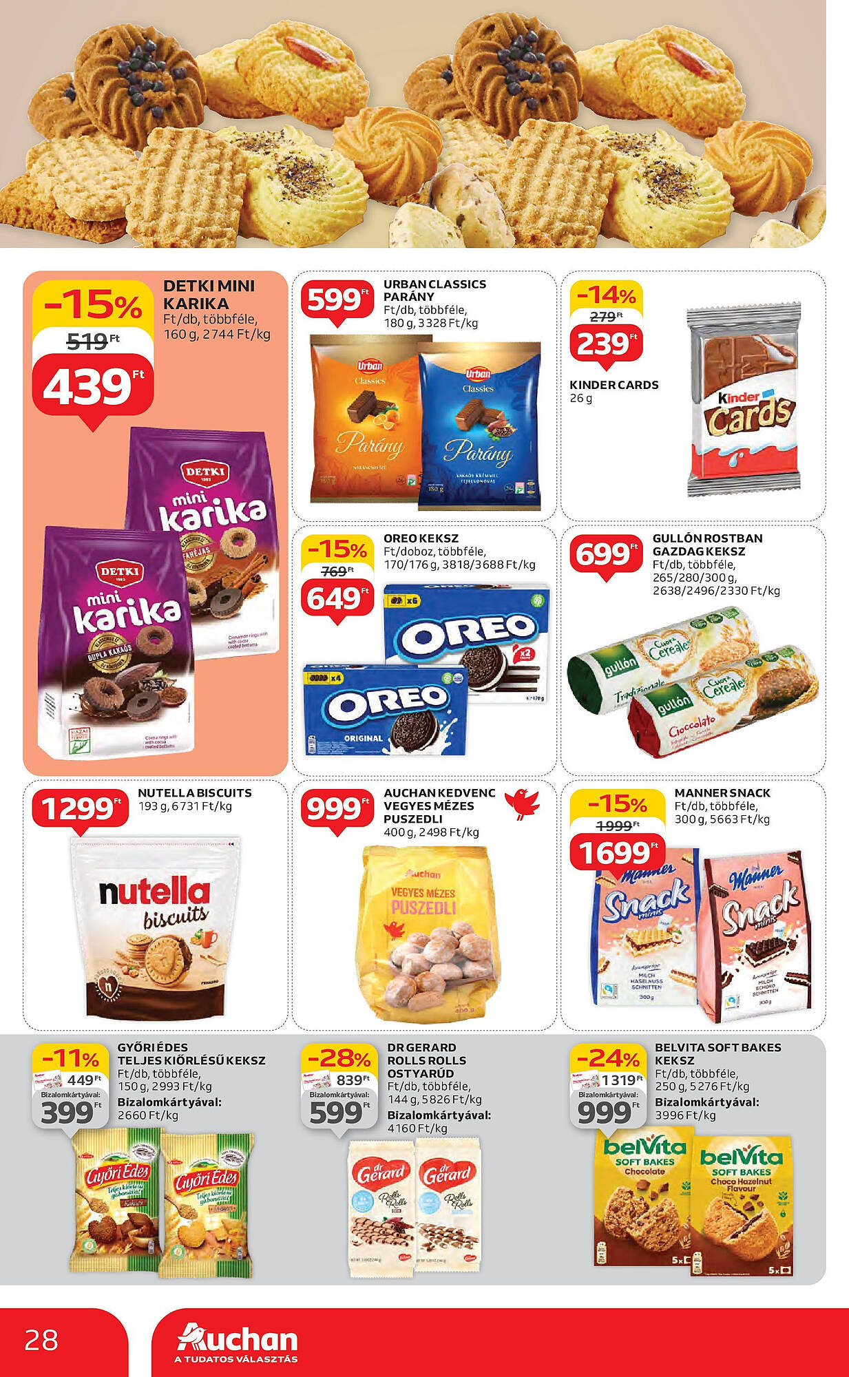 Auchan akciós újság hét 19 Oldal 28