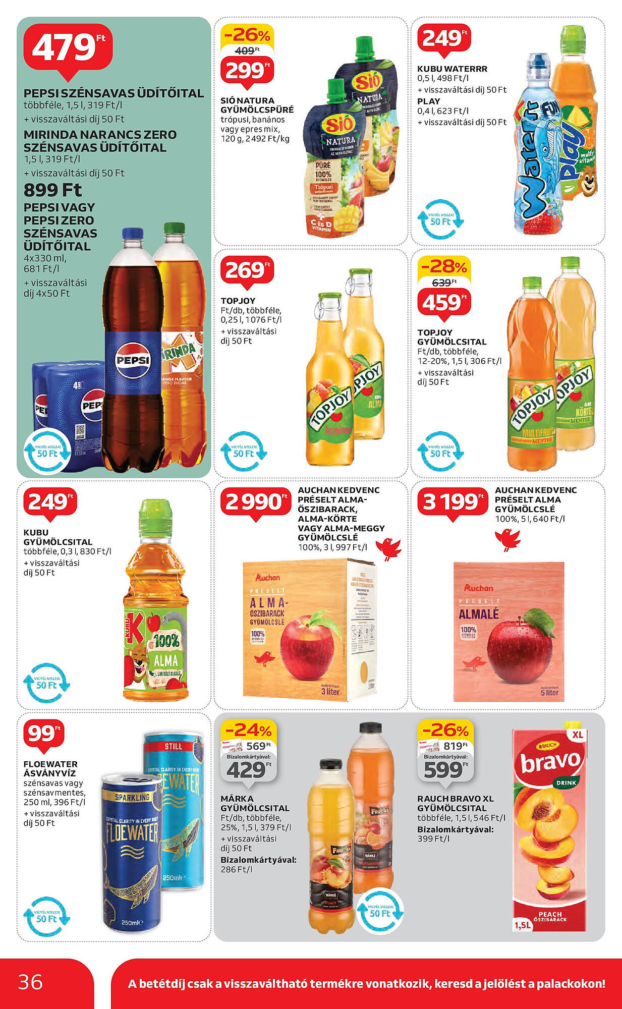 Auchan akciós újság hét 19 Oldal 36