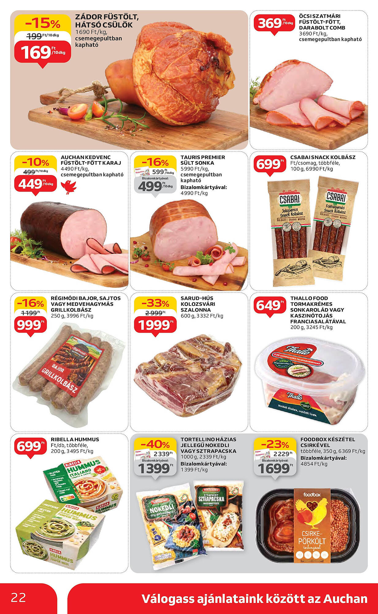 Auchan akciós újság hét 19 Oldal 22