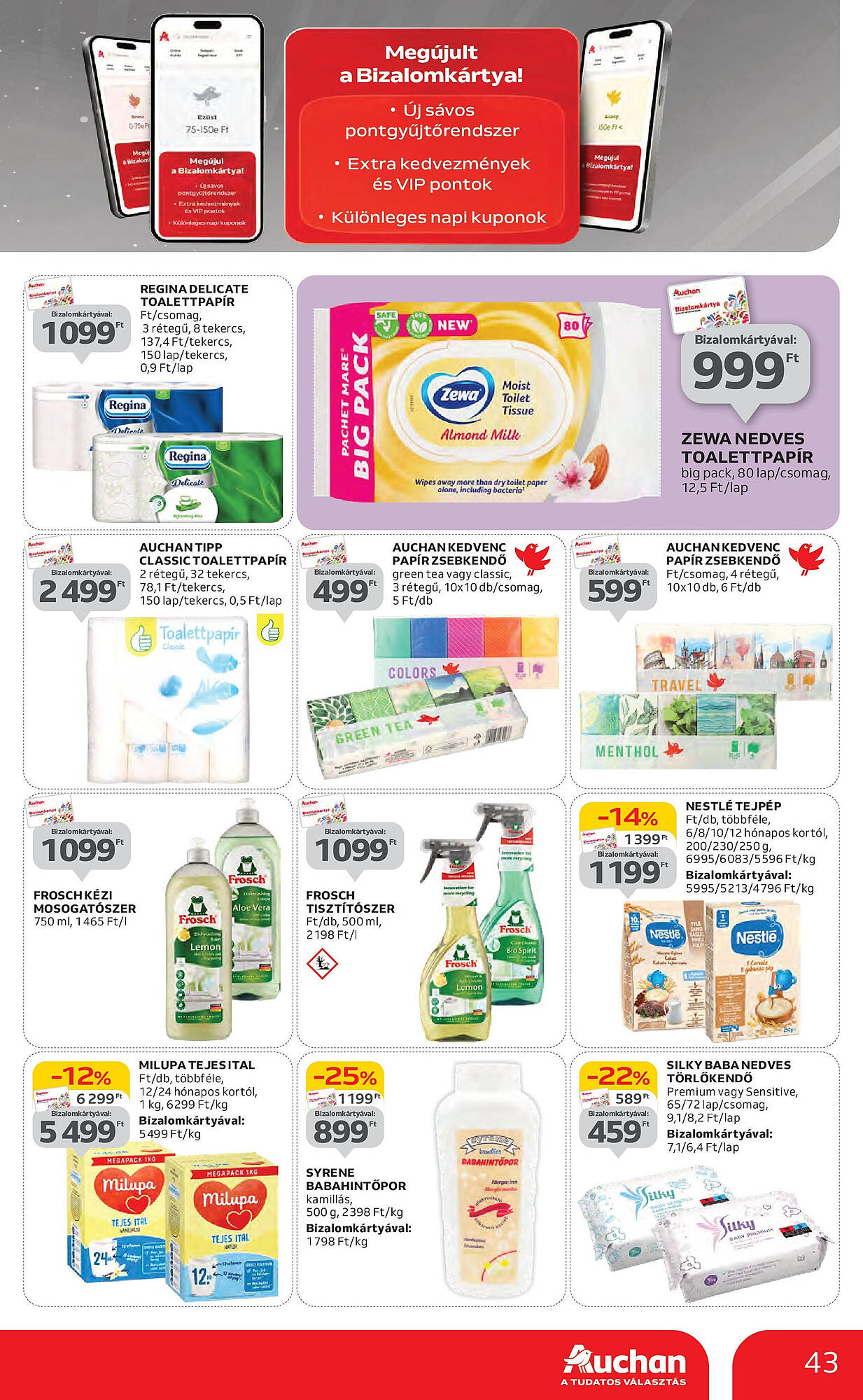 Auchan akciós újság hét 19 Oldal 43