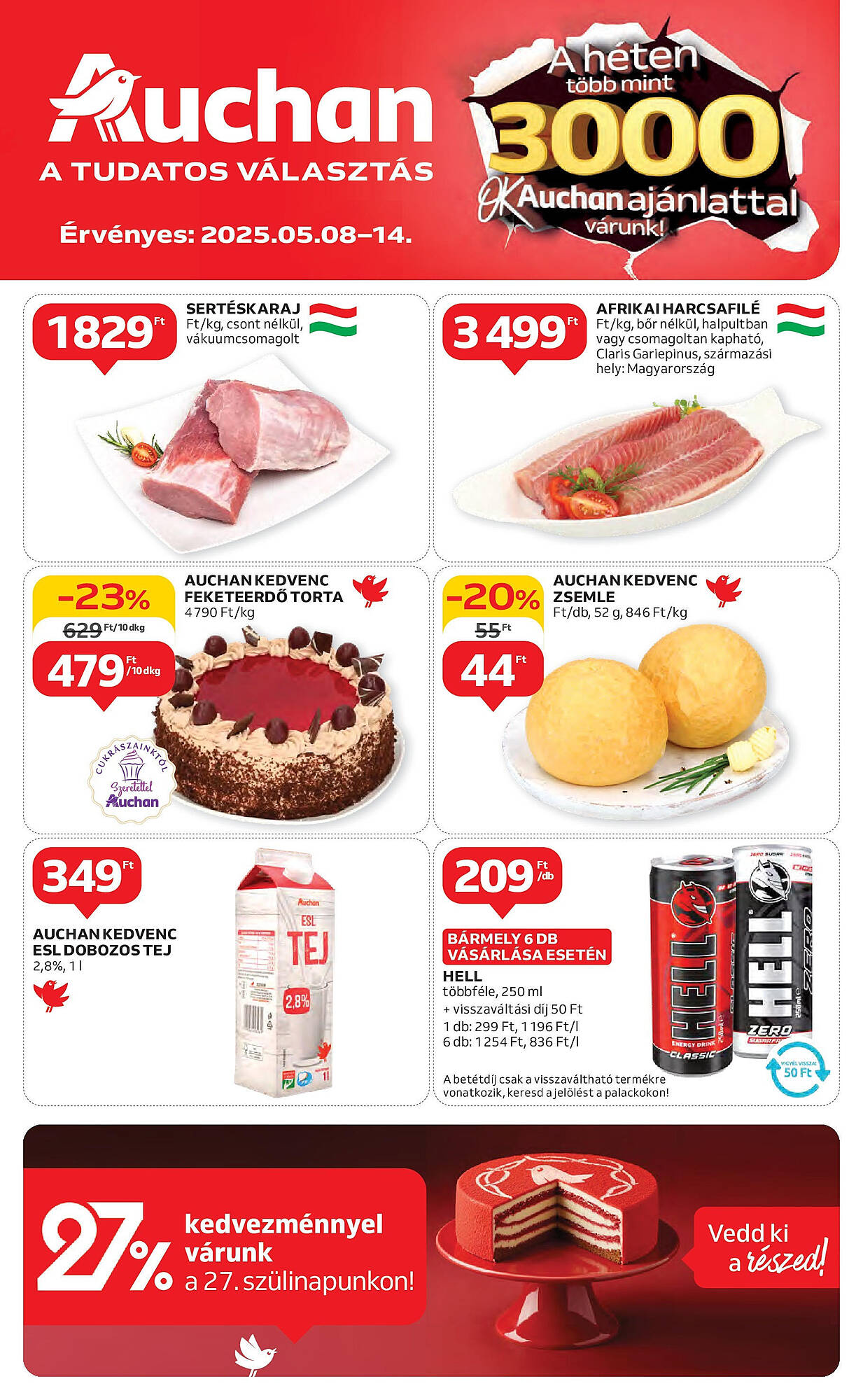 Auchan akciós újság hét 19 Oldal 1