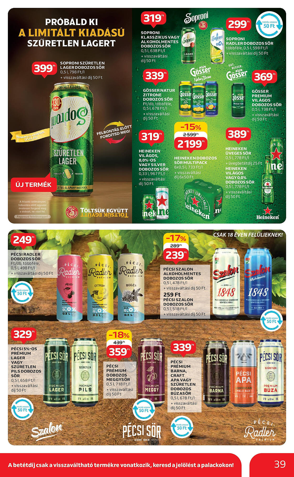Auchan akciós újság hét 19 Oldal 39