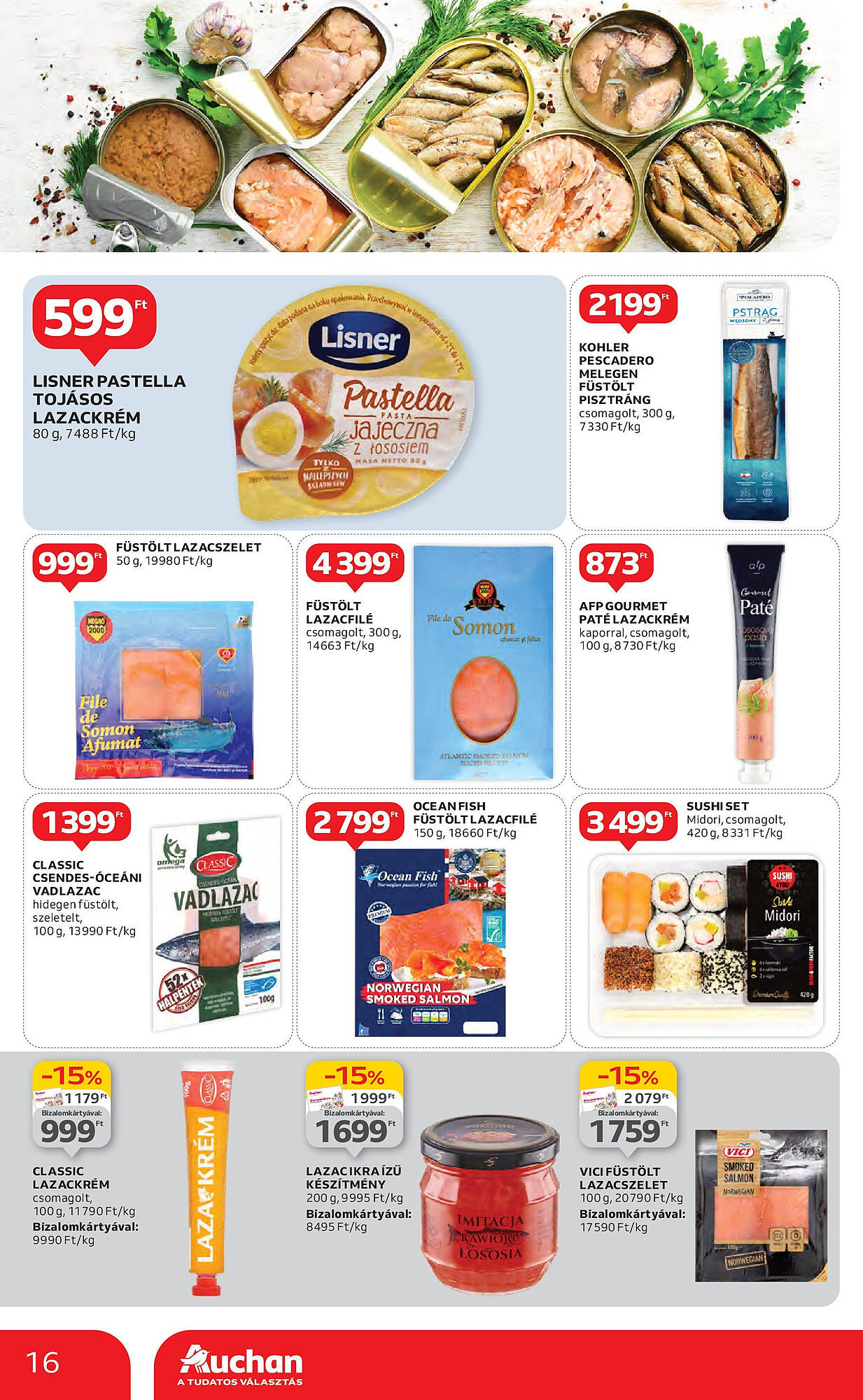 Auchan akciós újság hét 19 Oldal 16