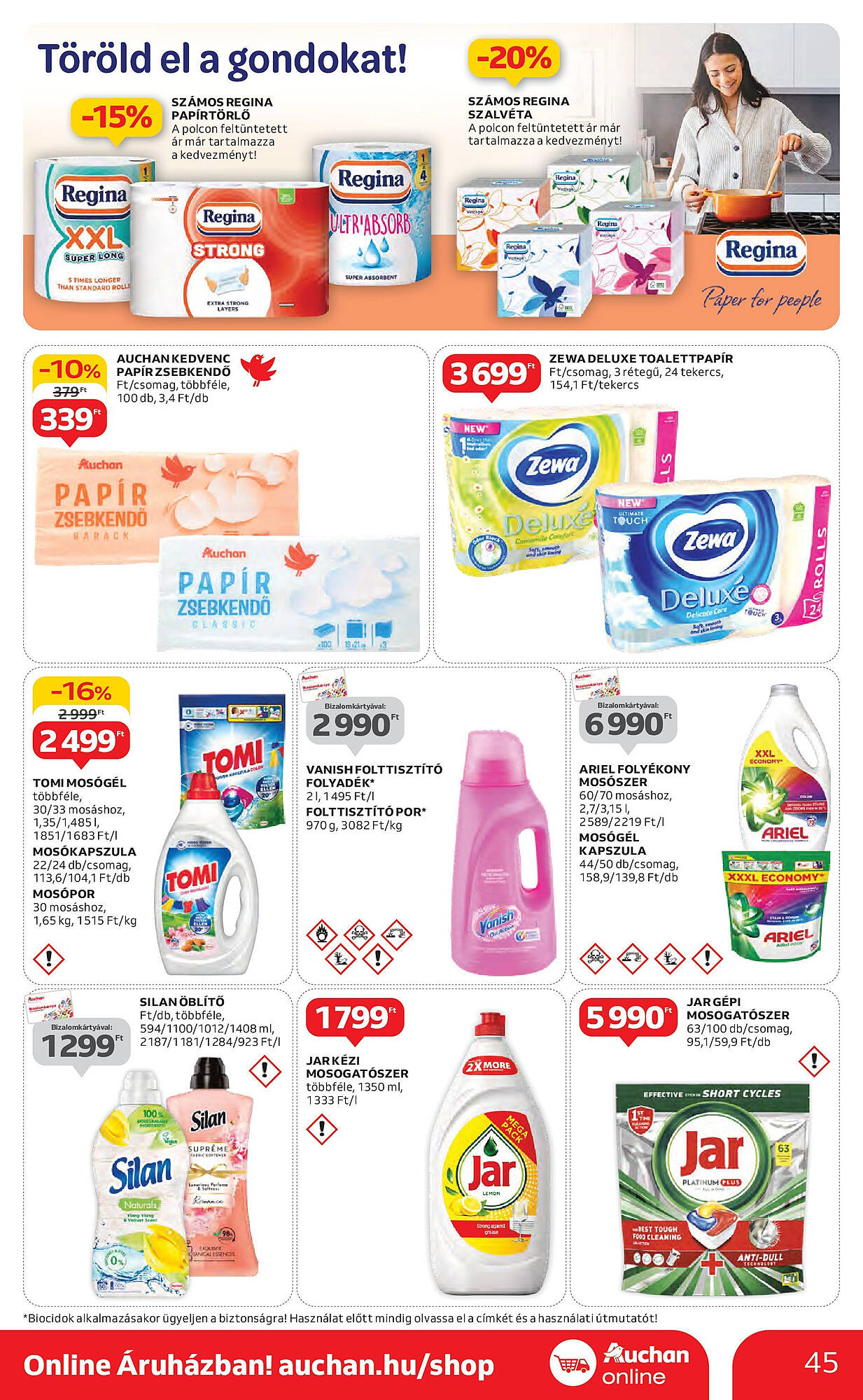 Auchan akciós újság hét 19 Oldal 45