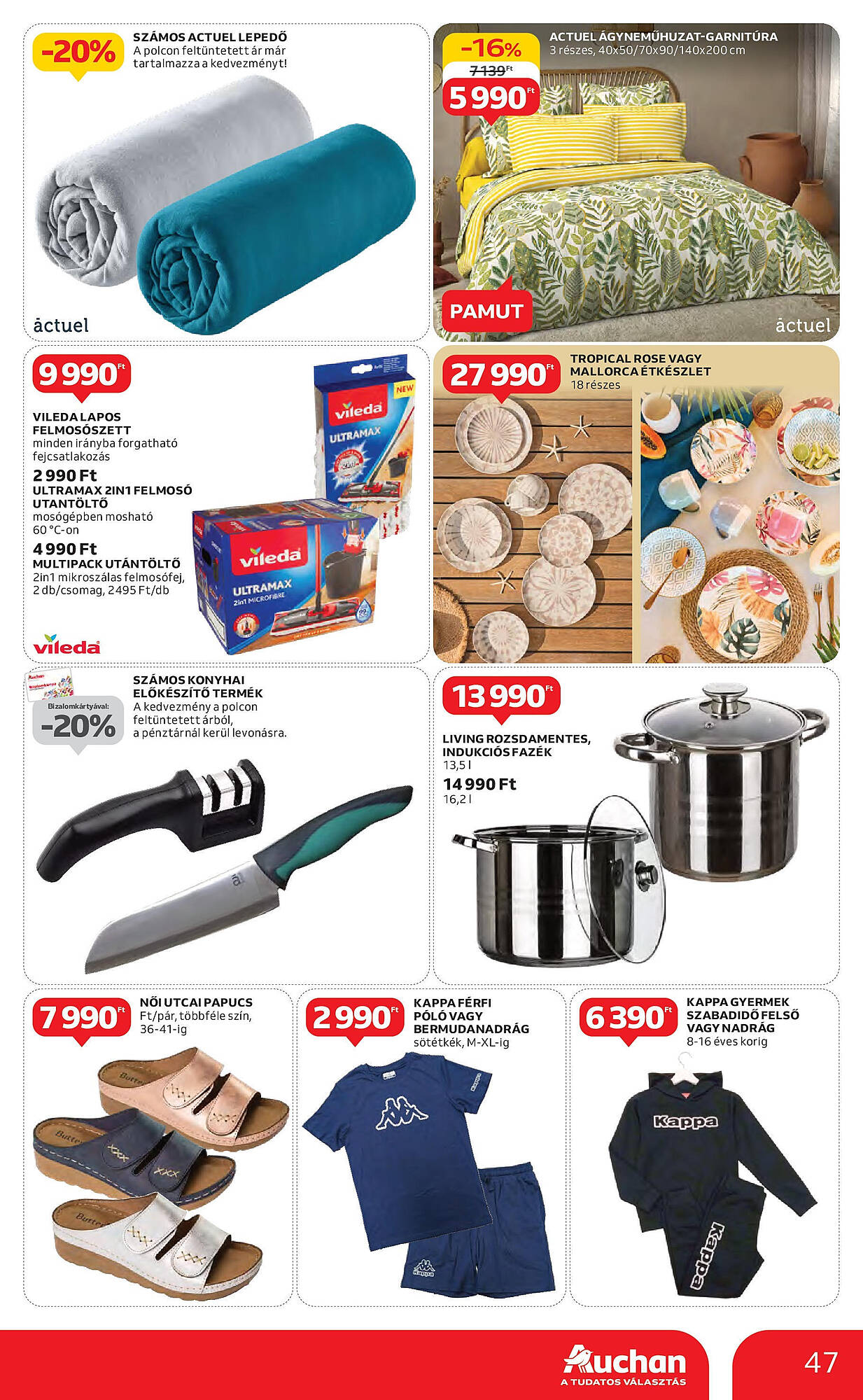 Auchan akciós újság hét 19 Oldal 47
