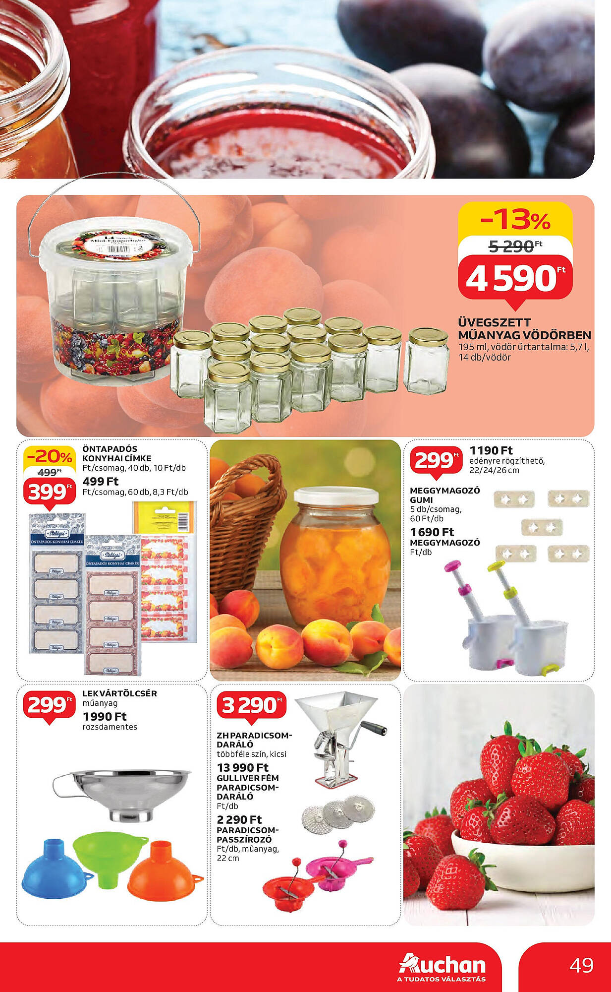 Auchan akciós újság hét 19 Oldal 49