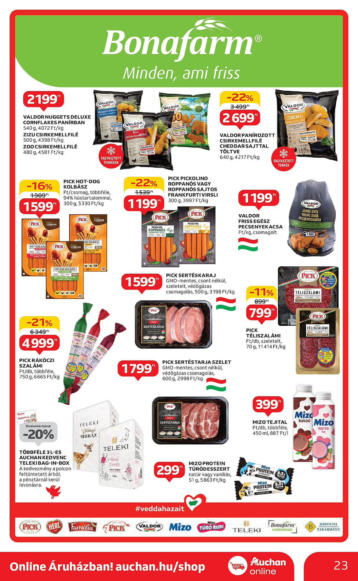 Auchan akciós újság hét 19 Oldal 23