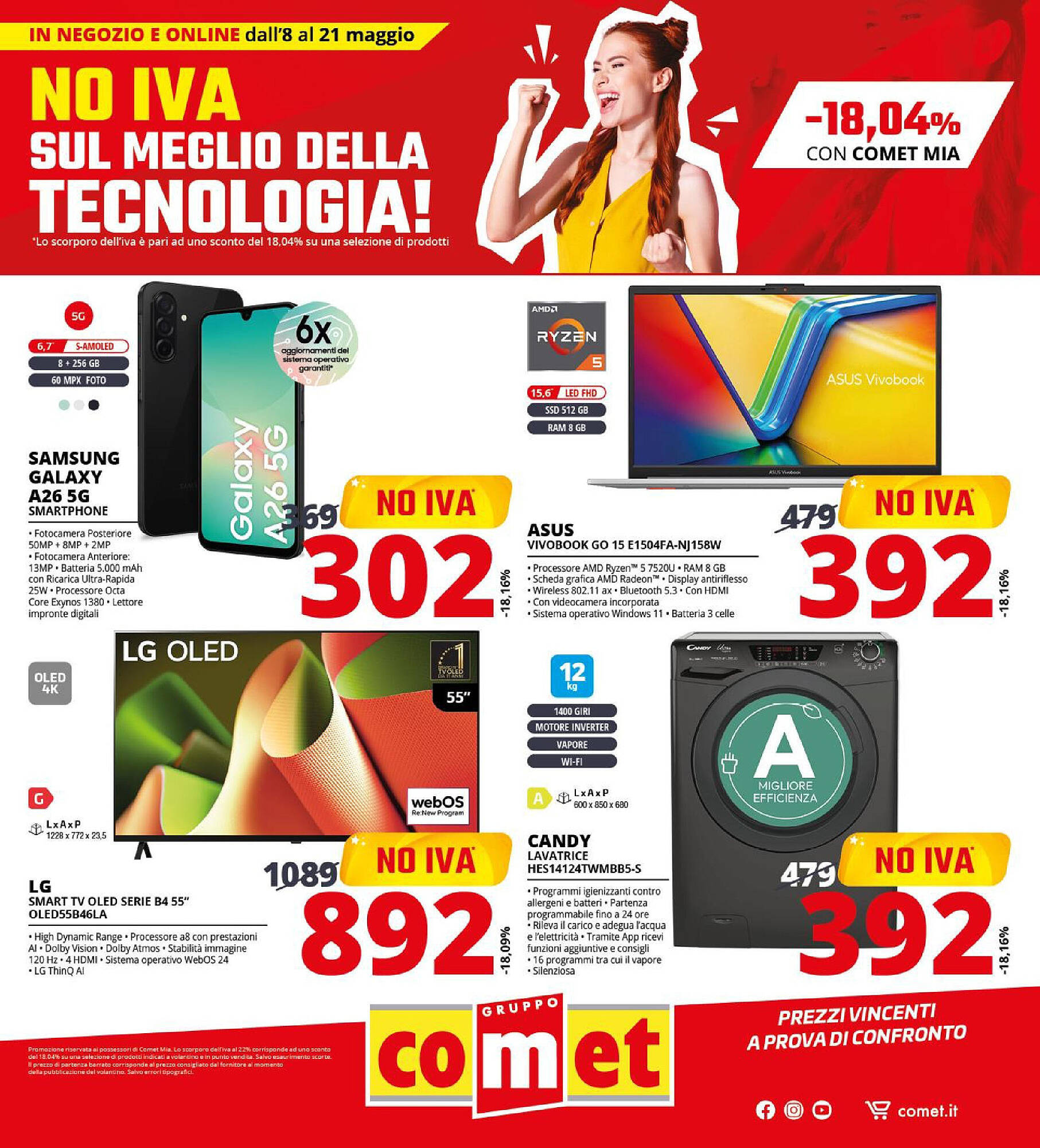 Volantino Comet Pagina 1