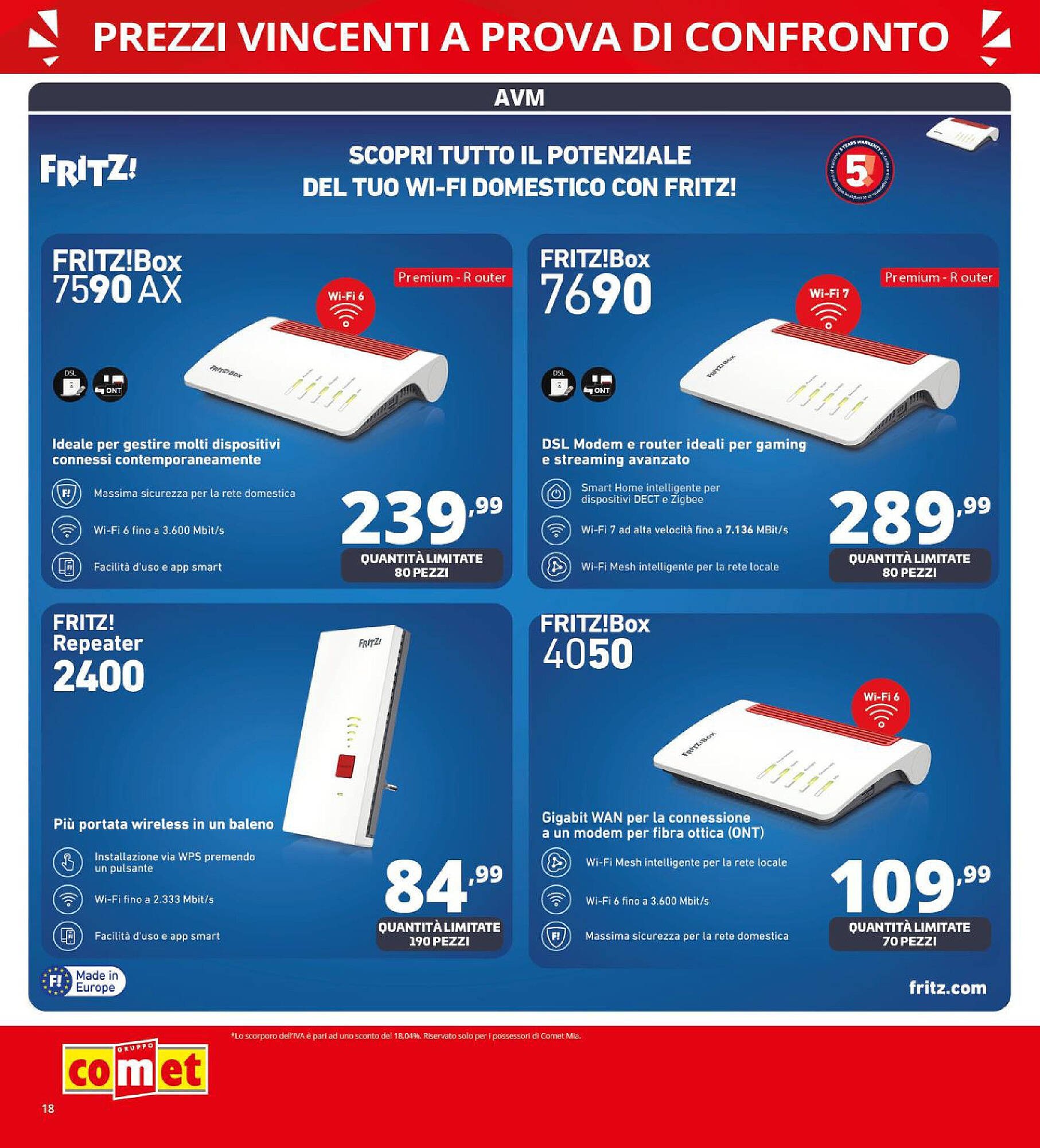 Volantino Comet Pagina 18