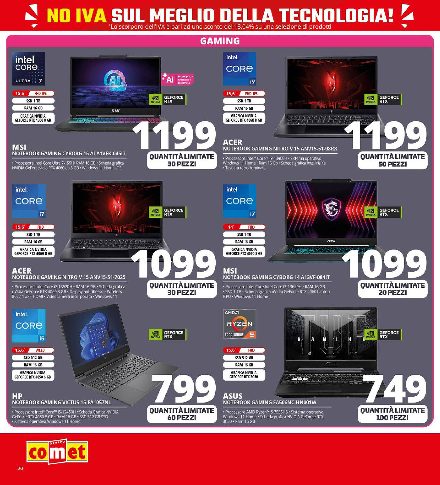 Volantino Comet Pagina 20