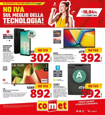 Volantino Comet (valido fino al 21-05)