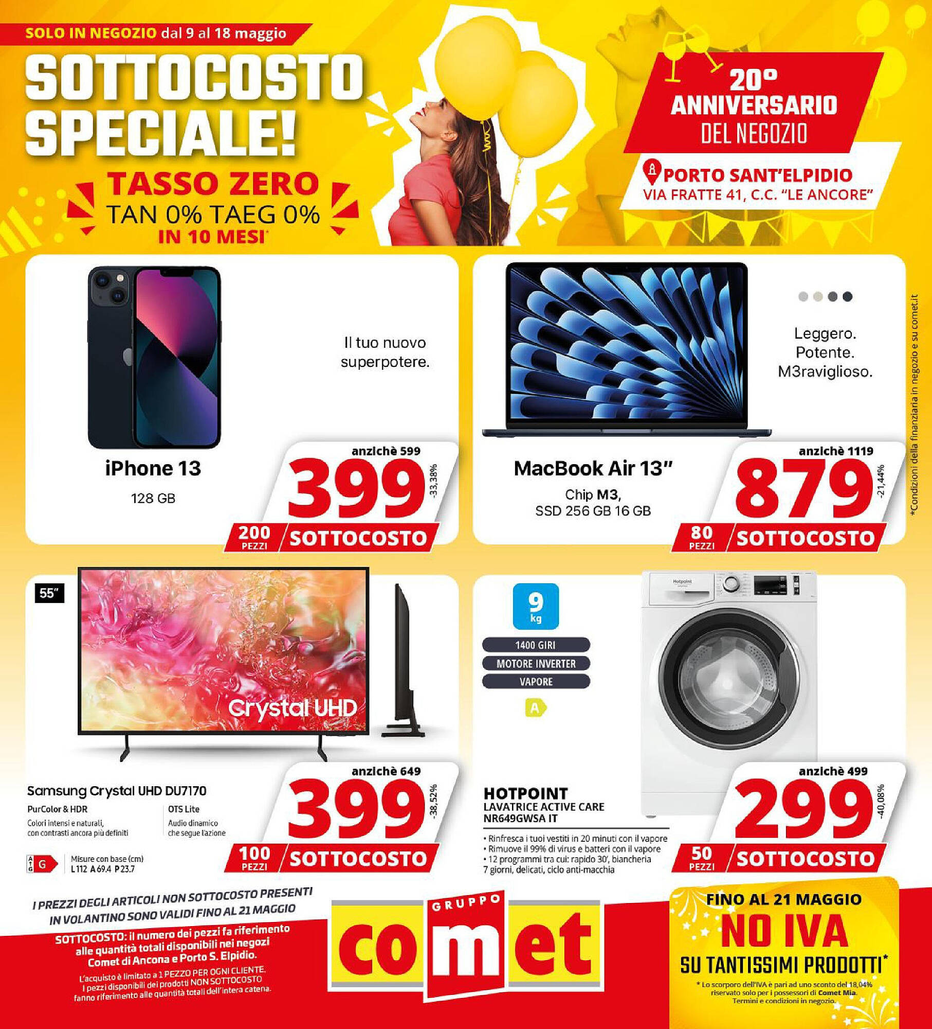 Volantino Comet Pagina 1