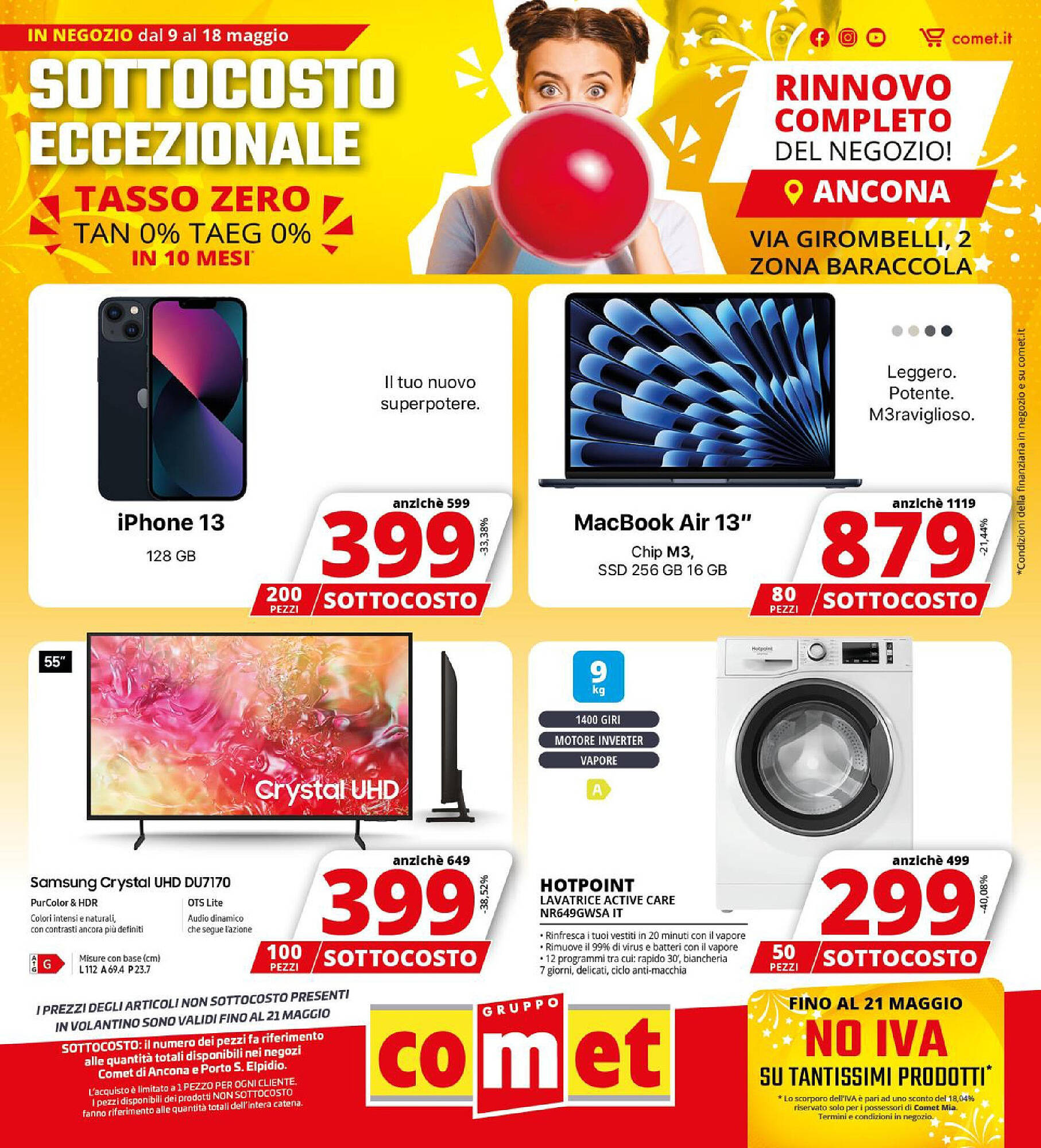 Volantino Comet Pagina 1