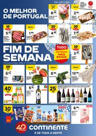 Folheto Continente | Fim de Semana Página 1