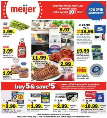 Meijer Weekly Ad (valid until 17-05)