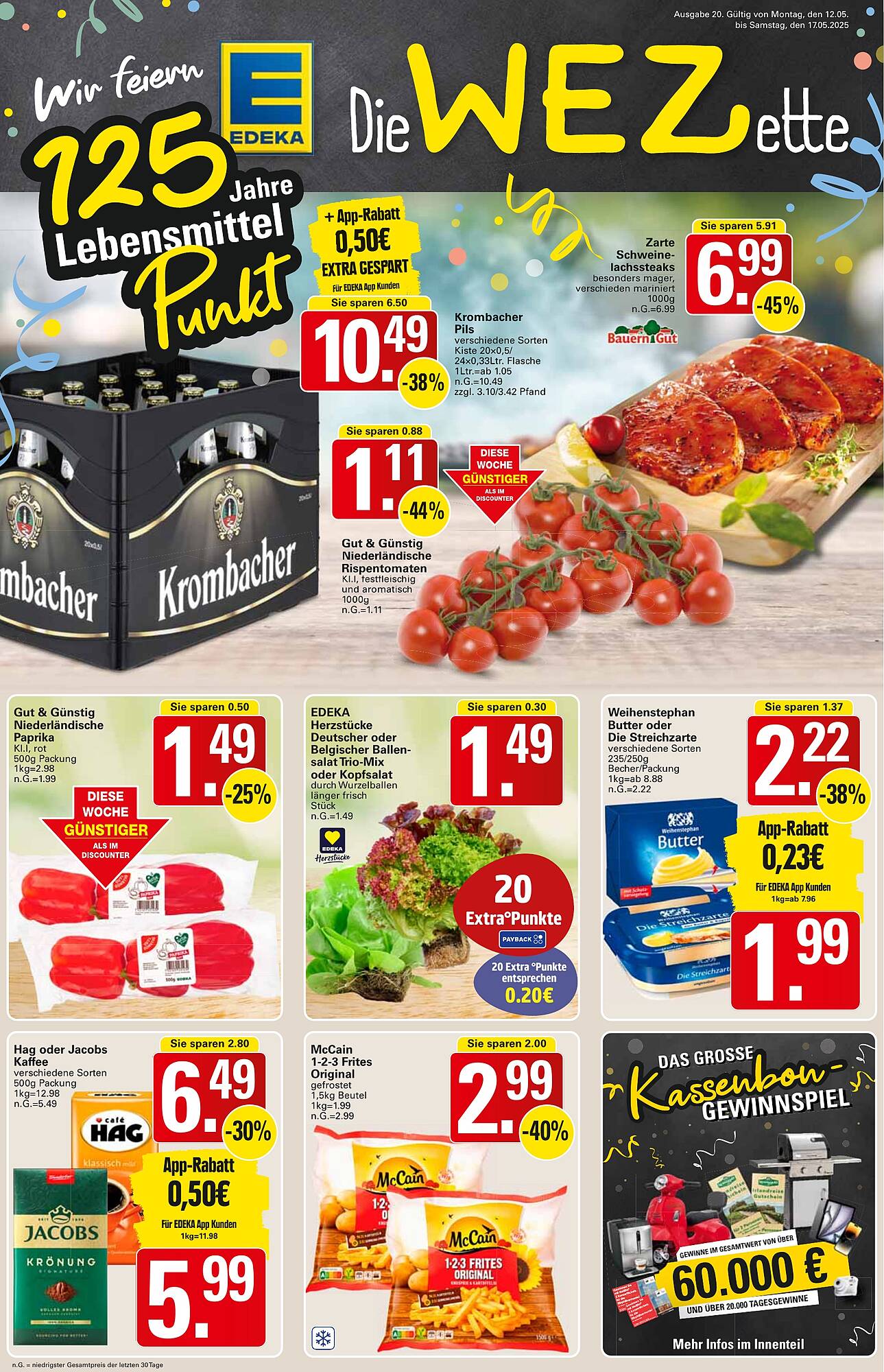 WEZ Prospekt woche 20 Seite 1