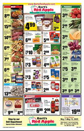 Bert's Red Apple Weekly Ad week 19 Page 1
