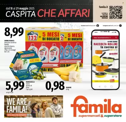 Volantino Famila (valido fino al 21-05)