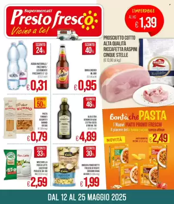 Volantino PrestoFresco (valido fino al 25-05)