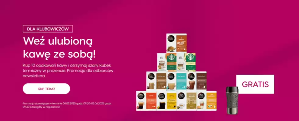 Dolce Gusto gazetka (ważność do 22-05)