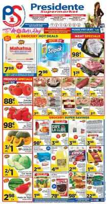 Presidente Weekly Ad (valid until 13-05)