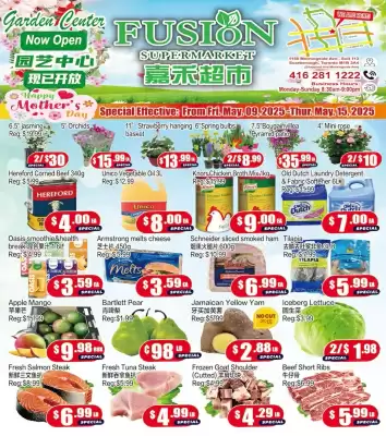 Fusion Supermarket flyer (valid until 15-05)