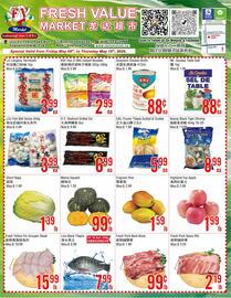 Fresh Value flyer week 19 Page 1