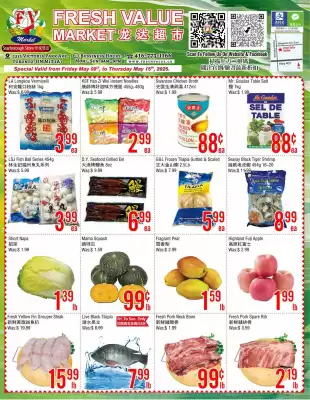 Fresh Value flyer (valid until 16-05)