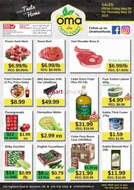 Oma Fresh Foods flyer Page 1