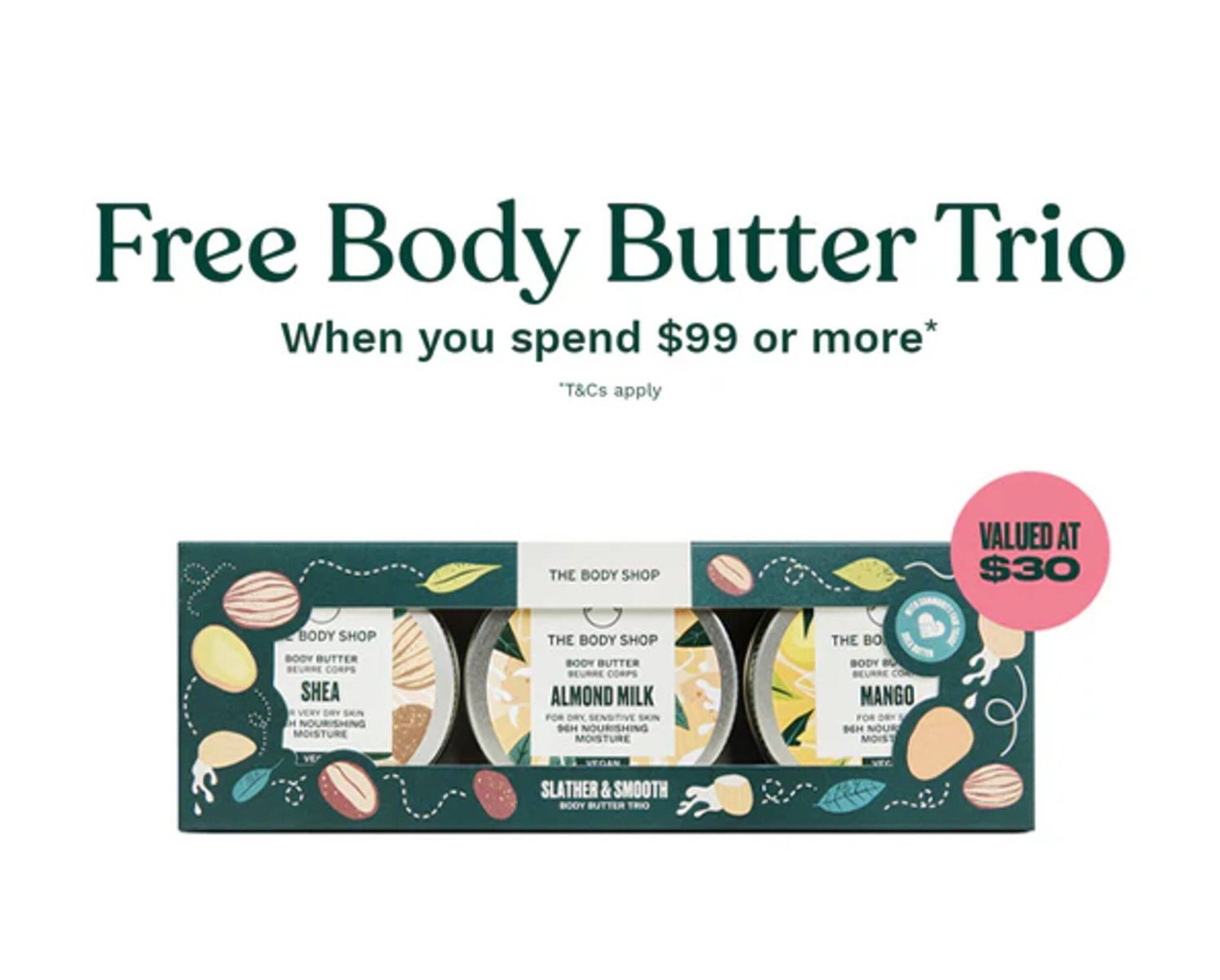 The Body Shop catalogue Page 1