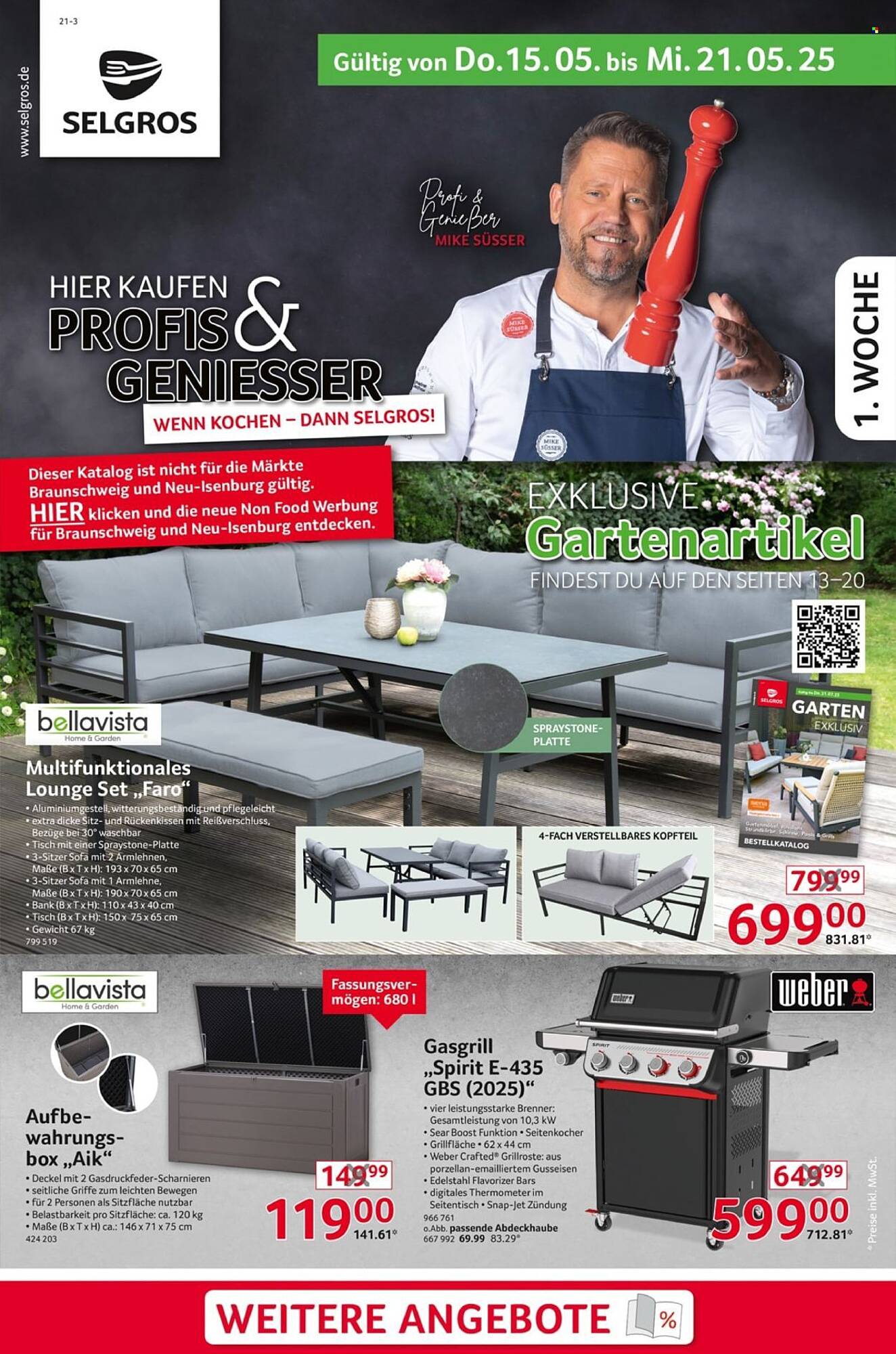Selgros Prospekt woche 20 Seite 1
