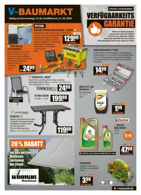 V Baumarkt Prospekt (gültig bis 22-05)