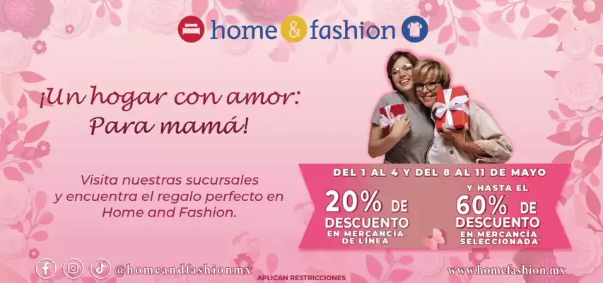 Catálogo Home & Fashion (válido hasta 11-05)