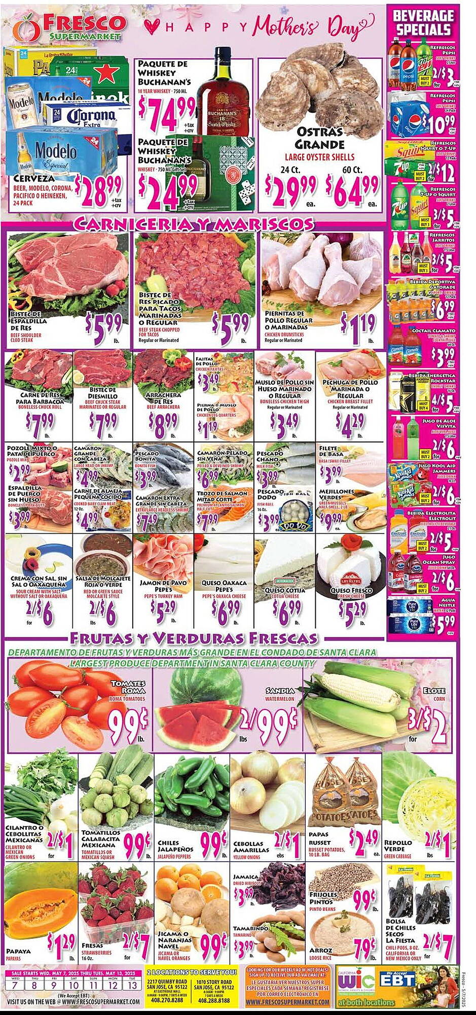Fresco Supermarket Weekly Ad week 19 Page 1