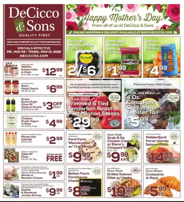 DeCicco & Sons Weekly Ad (valid until 15-05)