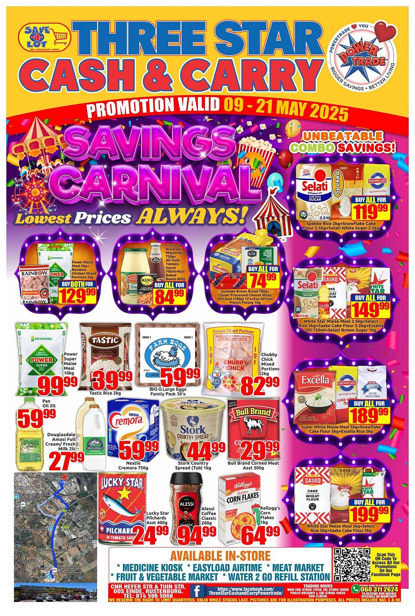 Three Star Cash and Carry catalogue Page 1