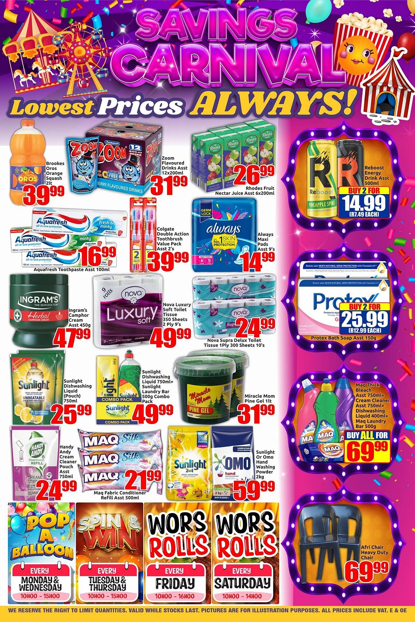 Three Star Cash and Carry catalogue Page 3