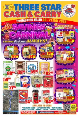 Three Star Cash and Carry catalogue (valid until 21-05)