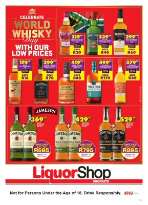 Shoprite Liquor catalogue (valid until 18-05)