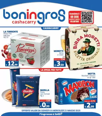 Volantino Boningros Cash and Carry (valido fino al 21-05)