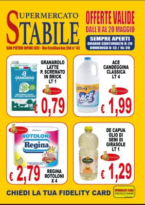 Volantino Supermercati Stabile (valido fino al 20-05)