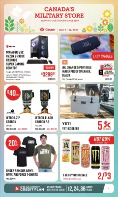 Canex flyer (valid until 15-05)