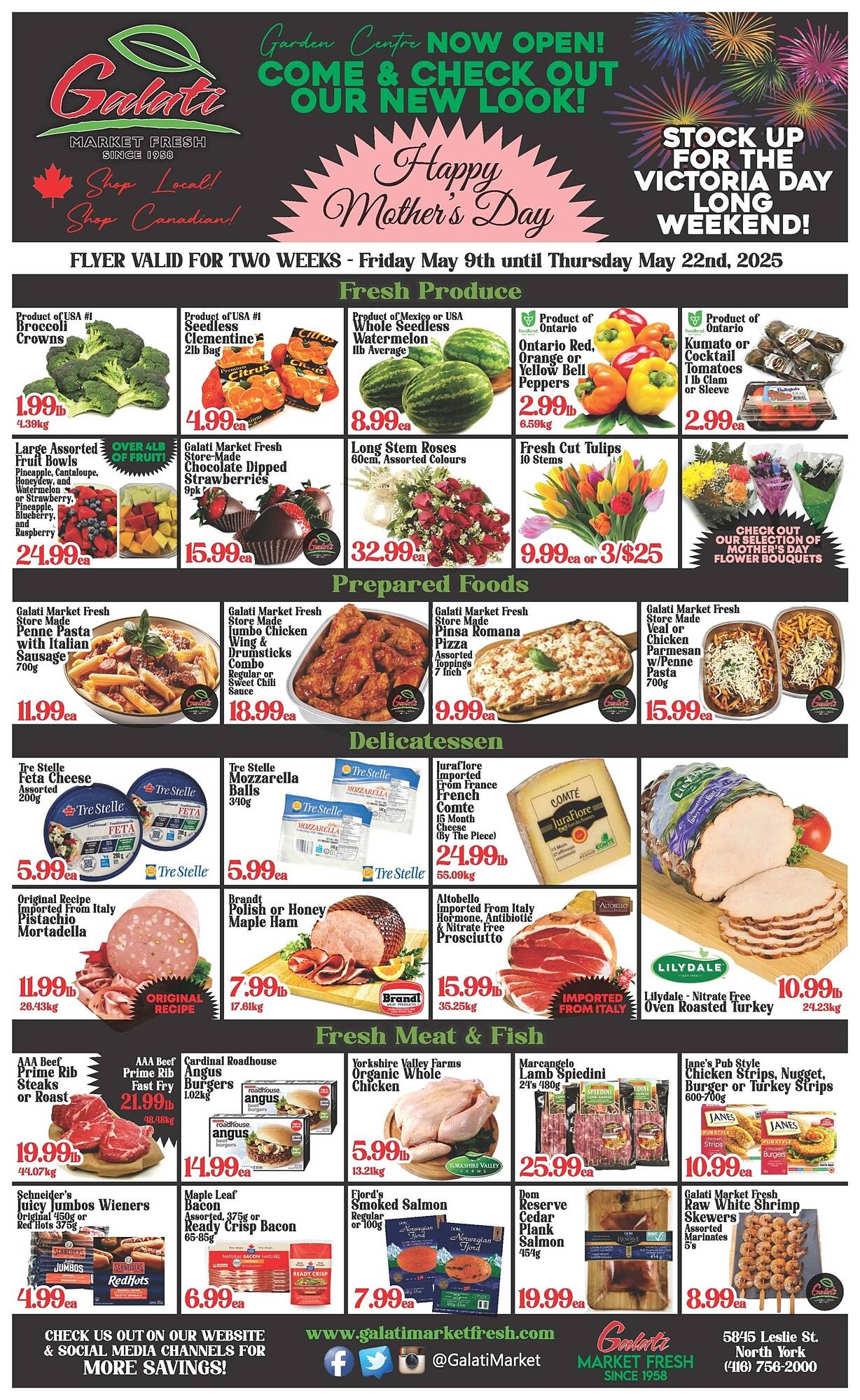 Galati Market Fresh flyer week 19 Page 1
