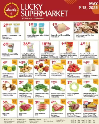 Lucky Supermarket flyer (valid until 15-05)