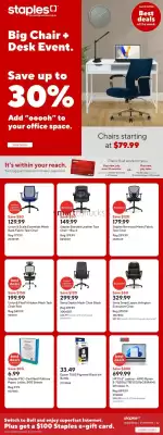 Staples flyer (valid until 15-05)
