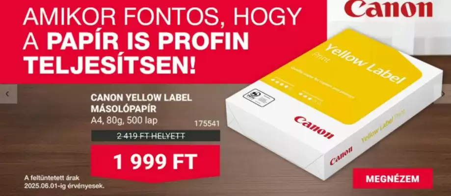 Office Depot akciós újság (érvényes eddig: 20-05)