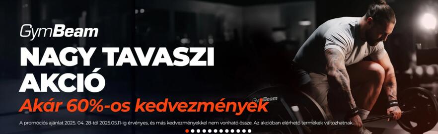 GymBeam akciós újság Oldal 1